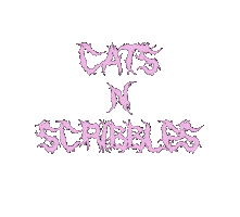 Kitty Cute Cats Sticker by Cats n Scribbles