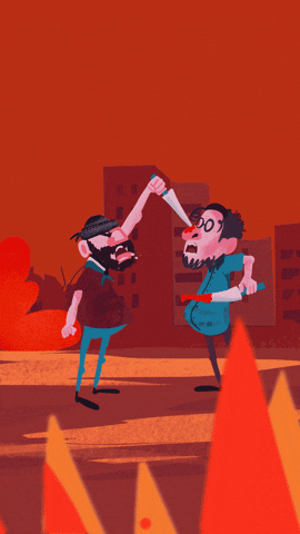 War Animation GIF by Gelyane