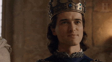 king philip yes GIF by HISTORY UK