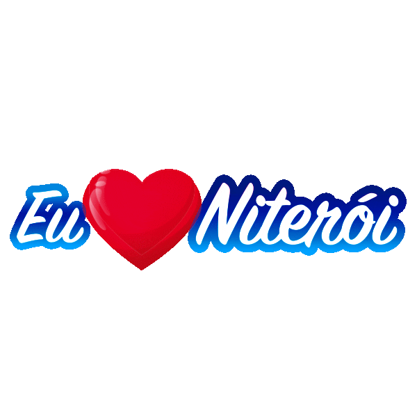 Heart Love Sticker by Guia de Niterói