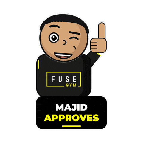 Ireland Majid Sticker by FUSE Gym
