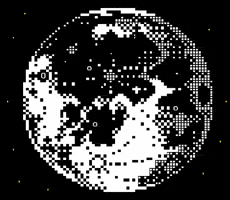The Moon Space GIF
