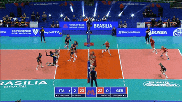 Group Hug Win GIF by Volleyball World