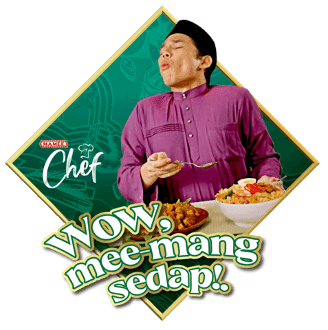 Mamee Chef Sticker