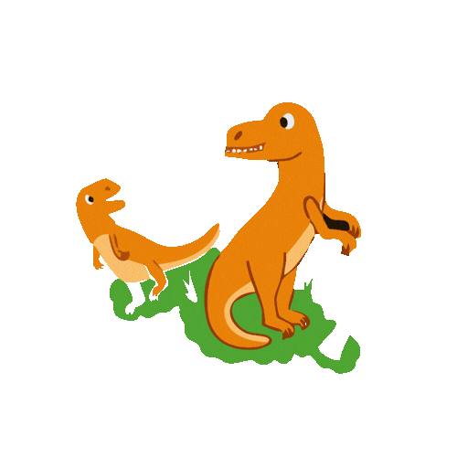 T-Rex Adventure Sticker by BiMA kids