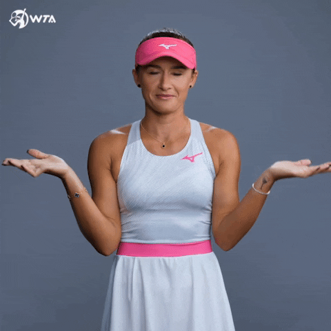 Confused Arina Rodionova GIF by WTA