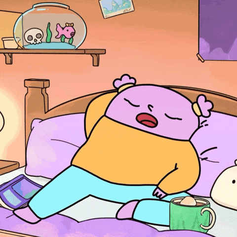 Tired Sleep Well GIF by KETNIPZ