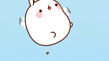 friends wtf GIF by Molang.Official