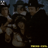 Scared Peter Cushing GIF by Arrow Video