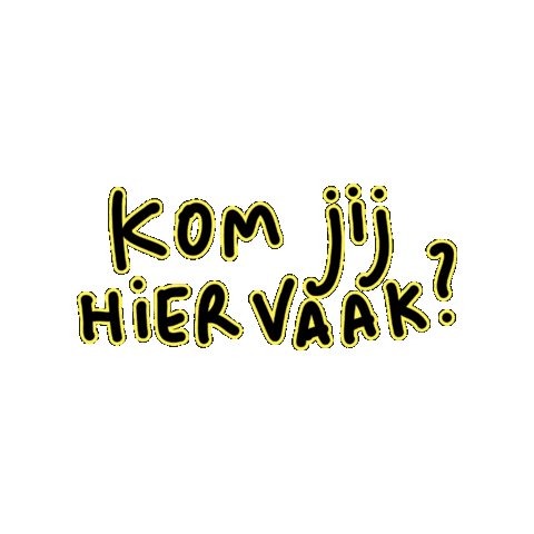 Vraag Sticker by Erfgoeddag