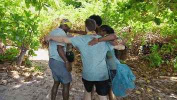 Team Hug GIF by Survivor CBS