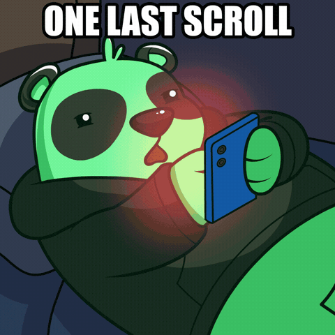 Scrolling One More GIF by SuperVerse