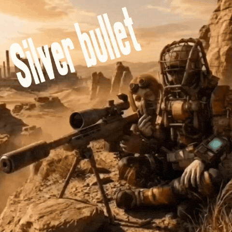 Silver Bullet Raider GIF