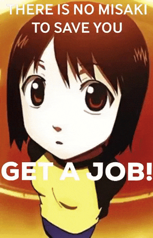 Surprised Get A Job GIF