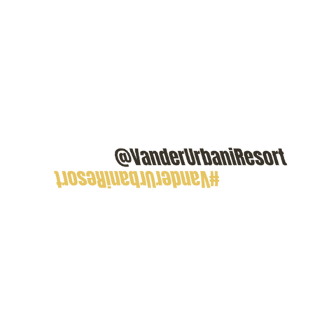 vanderurbaniresort Sticker