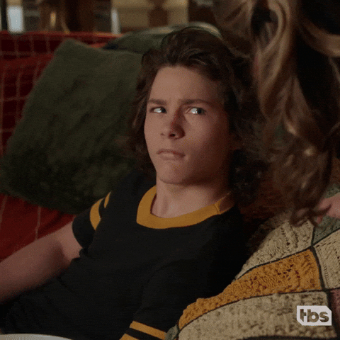 Confused Son GIF by TBS Network