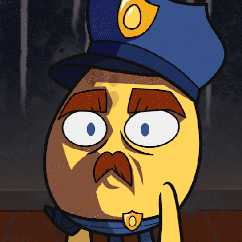 Awkward It Was You GIF by bad egg co