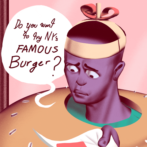 Nyc Burger GIF by richard a chance