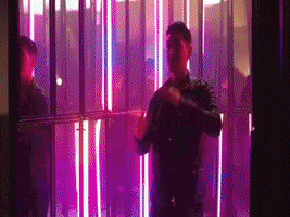 itskarlmichael dance excited music video robot GIF