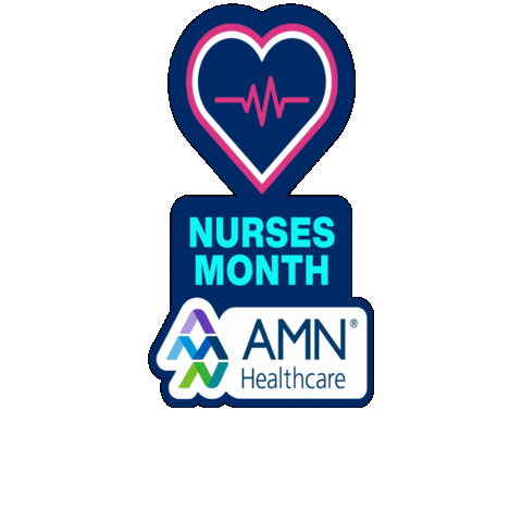 Nurse Nurses Week Sticker by AMN