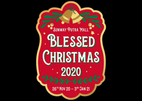 Blessed Christmas GIF by Sunway Putra Mall