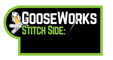 Goose Embroidery Sticker by GooseWorks