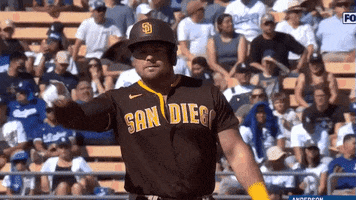 Happy Luke Voit GIF by San Diego Padres