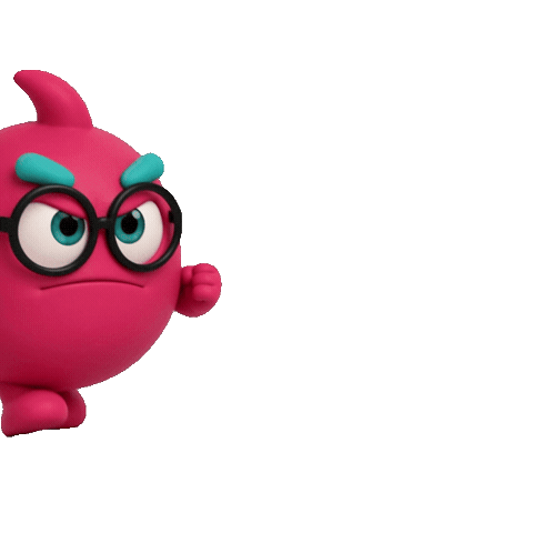 Angry Mad Sticker by Teeela
