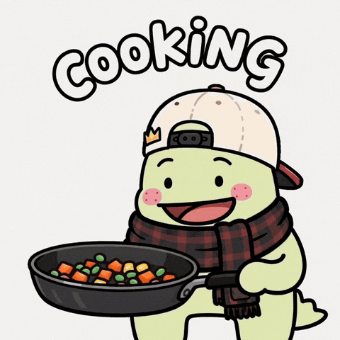 Crypto Cooking GIF by The Gloobs