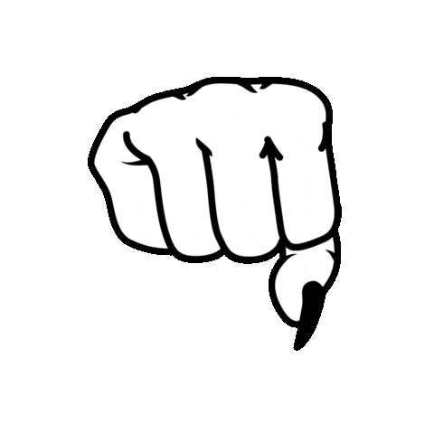 Fist Sticker by brandneo