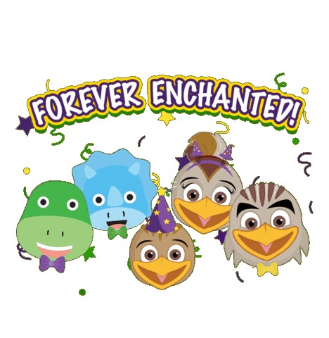 Celebration Sticker by Enchanted Kingdom