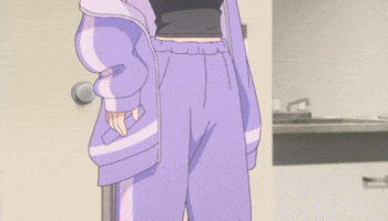 Magical Girl Nod GIF