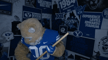 Cosmo Sweep GIF by BYU Cougars