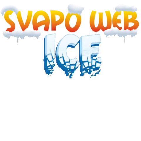 Ice Ghiaccio Sticker by Svapoweb