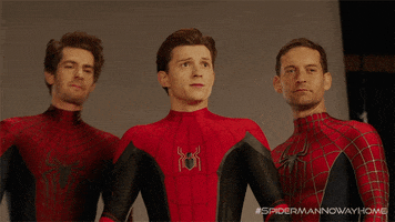 Tobeymaguire Andrewgarfield GIF by Spider-Man