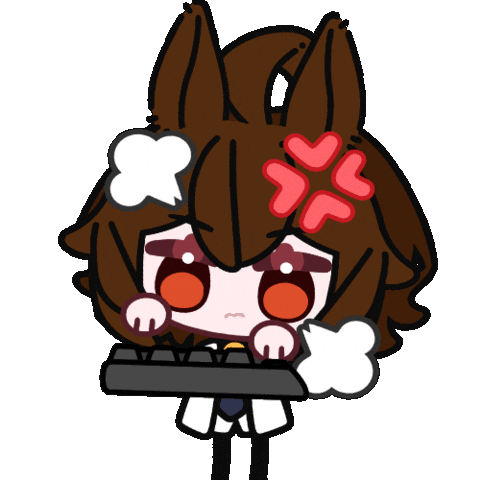 Angry Sticker Sticker