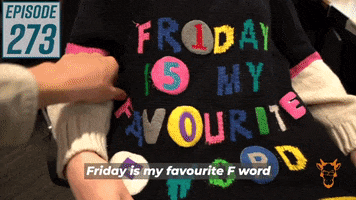 F Word Friday GIF by The Goat Agency