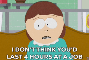 Liane Cartman Job GIF by South Park
