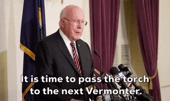 Patrick Leahy Vermont GIF by GIPHY News