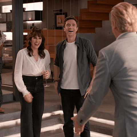 Excited Topher Grace GIF by ABC Network