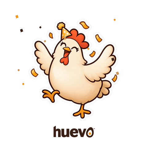 Party Celebration Sticker by huevo