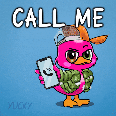 Dm Me GIF by Yucky Ducks
