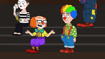 American Dad Clown GIF