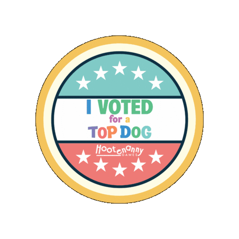 Top Dog Sticker by Hootenanny Games