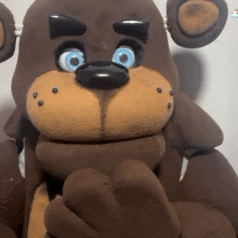 Freddy Think GIF