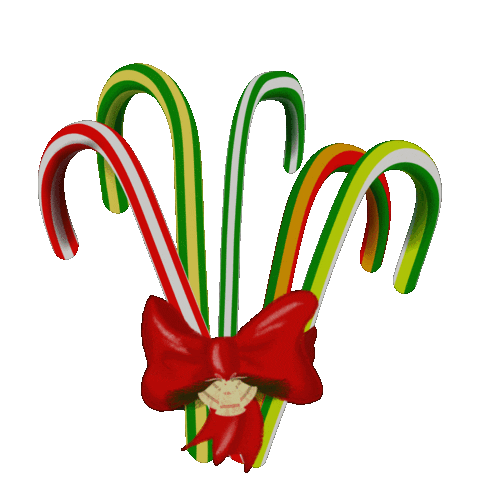 Merry Christmas Candy Sticker