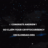 Congrats Andrew GIF by elondrop