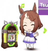 Uma Musume Pretty Derby Dancing GIF