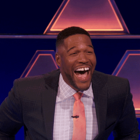 Excited Michael Strahan GIF by ABC Network