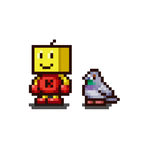 Bird ドット絵 Sticker